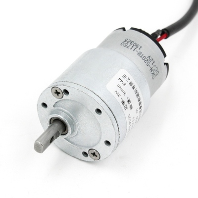IP43 12 V/24 V bürstenbehafteter Gleichstrom-Getriebemotor, Mikro-Gleichstrommotor mit kleiner Drehzahl und niedriger Getriebemotor
