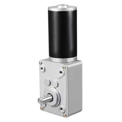 60 kg-cm DC 24 V 3 U/min Tropfsicherer Schneckengetriebemotor, reversibel, hohes Drehmoment, Geschwindigkeitsreduzierung, elektrischer Turbinengetriebemotor, 8 mm Welle